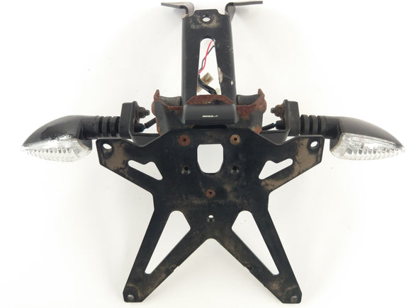 Aprilia RS4 125 KC [2018] - Kentekenhouder met draaiingssignalen en kentekenverlichting