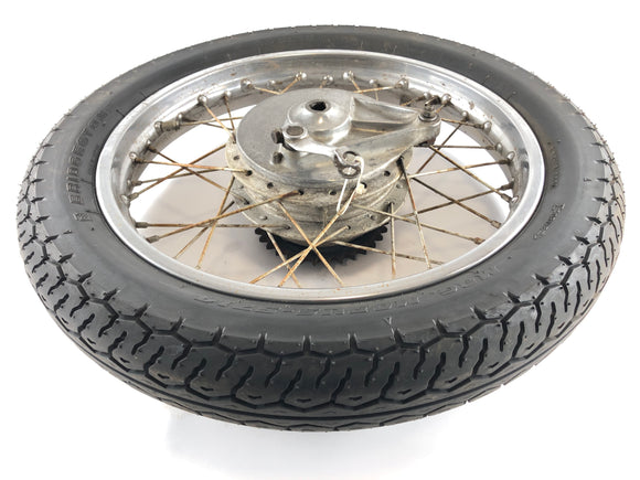 Honda CJ 360 T [1980] - Libro radical de la rueda trasera