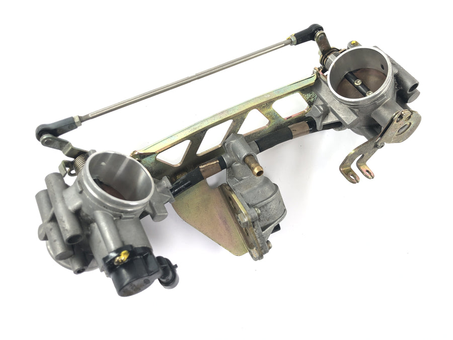 Moto Guzzi 1200 Sport [2007] - Drosselklappe Drosselklappen mit Halterung und Gestänge