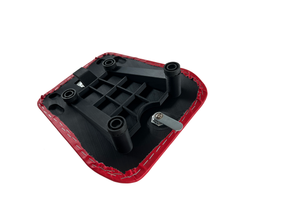 Cagiva Mito 125 Evo Socius Seat Seat Seat с замком [красный]