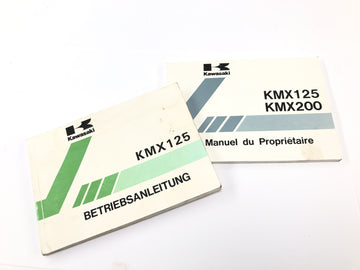 Kawasaki KMX 125 [1996] - naudojimo instrukcijos vadovas naudojimo instrukcijos techninės priežiūros bukletas
