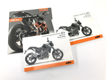 KTM Duke 690 A3 [2012] - Instrukcja obsługi Instrukcja obsługi Instrukcja obsługi