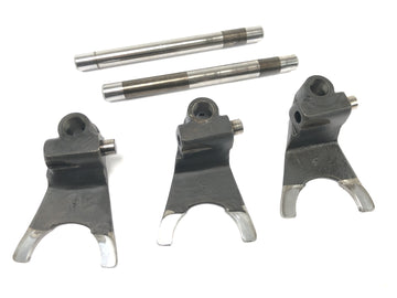 Ducati 500 SL Pantah [1981] - set forcelle cambio con artigli cambio