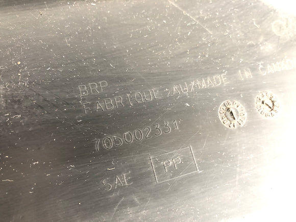 Банка на Spyder SM5 [2009] - оболочка охладителя слева