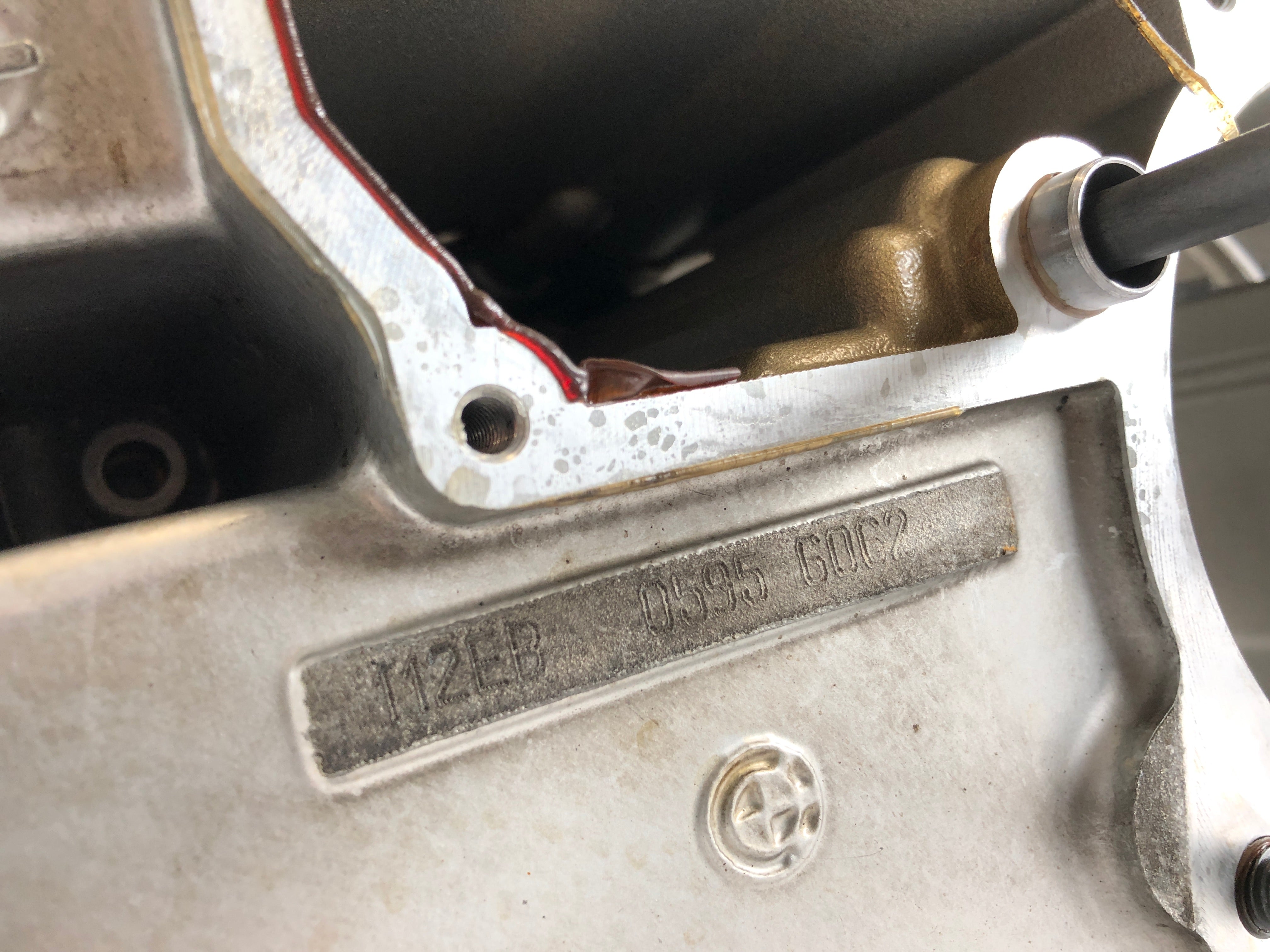 BMW R 1100 R 259 [1995] - Engine housing empty housing