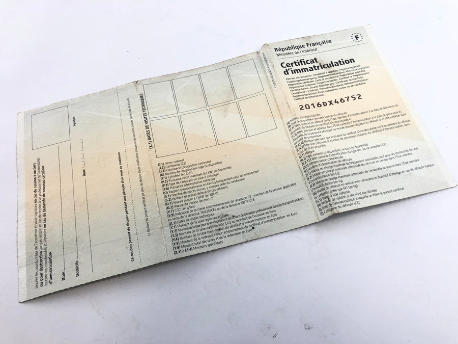 Honda ST 1100 SC26 Pan Europeaan [1990] - Frame met papieren