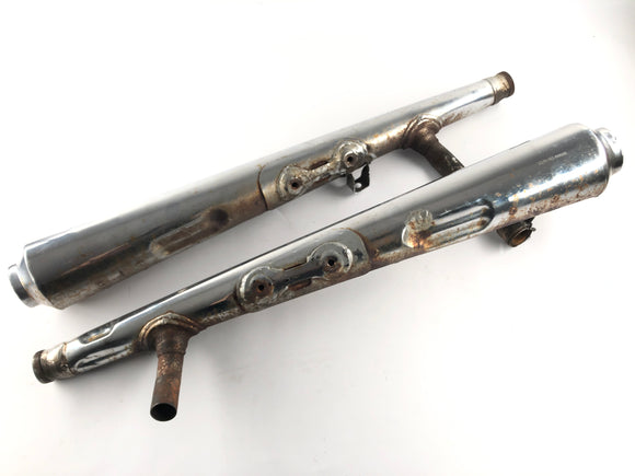 Yamaha XS 650 Typ 447 [1975] - Auspuff Schalldämpfer links und rechts