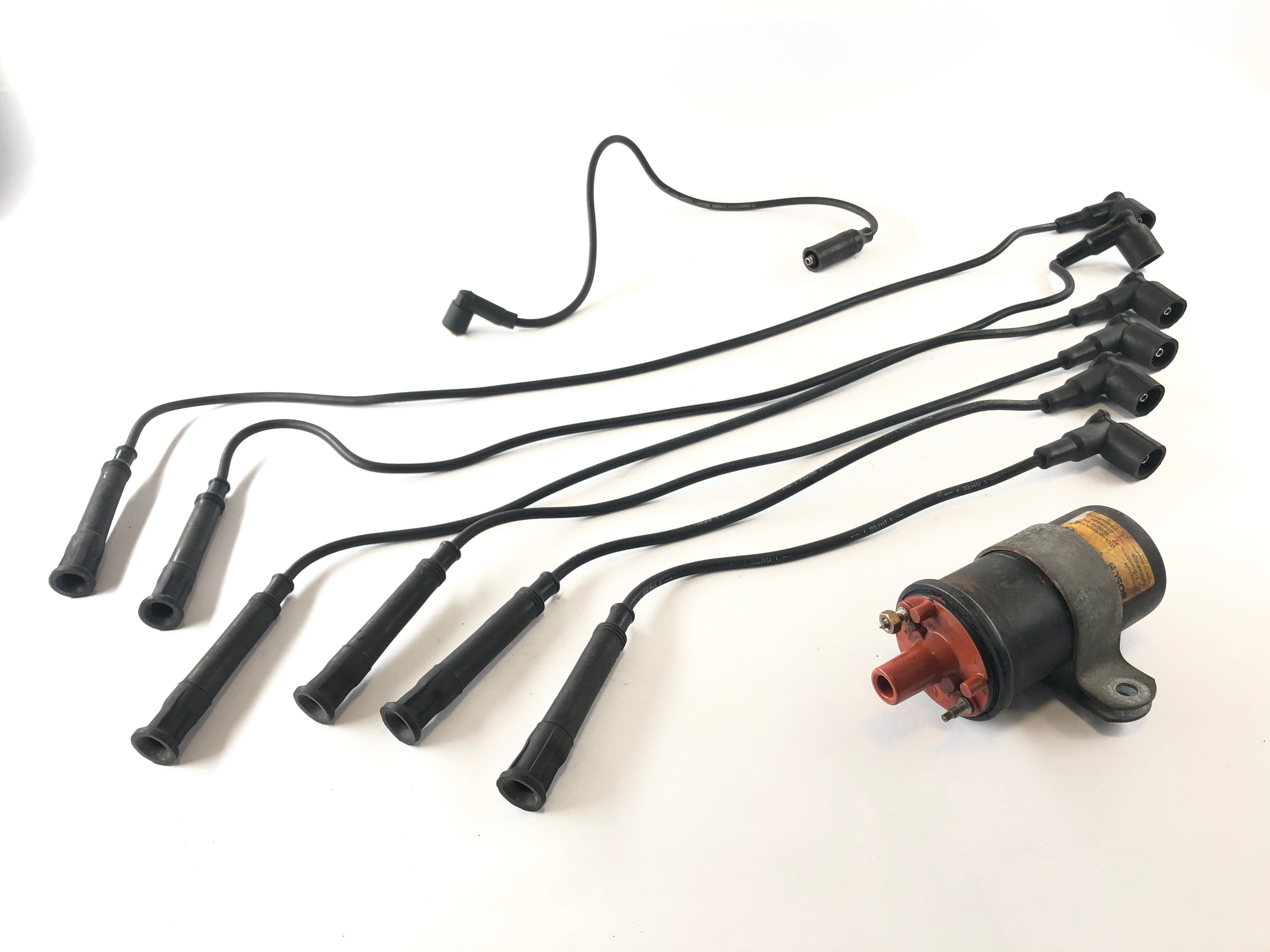 BMW M 535i E28 [1986] - Ignition coil with ignition cables set