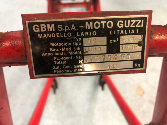 Moto Guzzi Le Mans 1000 VV [1988] - Cadre avec papiers