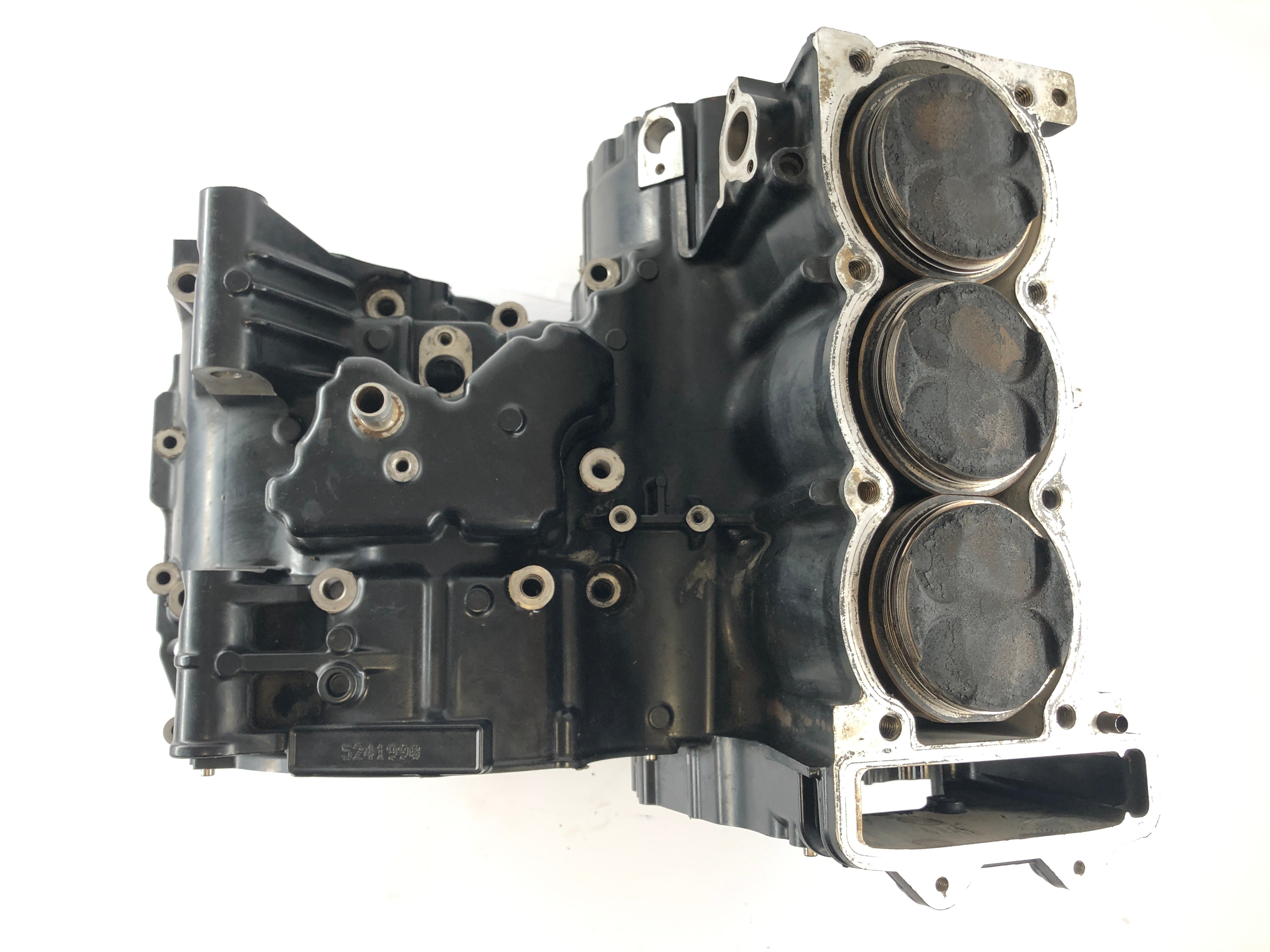 Triumph Speed ​​Triple 1050 515NJ [2006] - Engine housing with cylinder liners and pistons