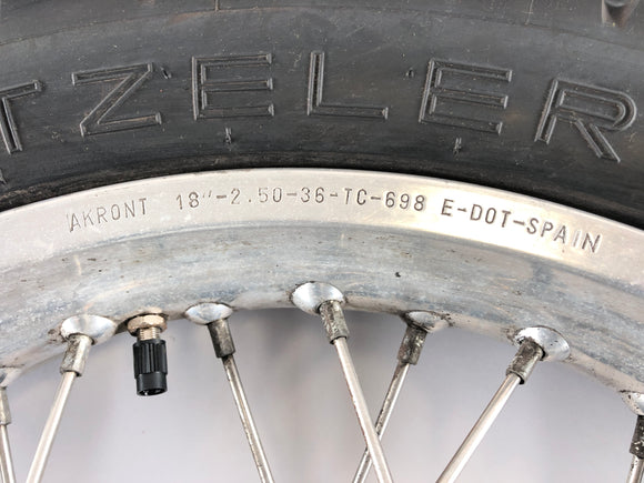 Husqvarna TE 610 E Dual H7 [1998] - Jante de roue arrière