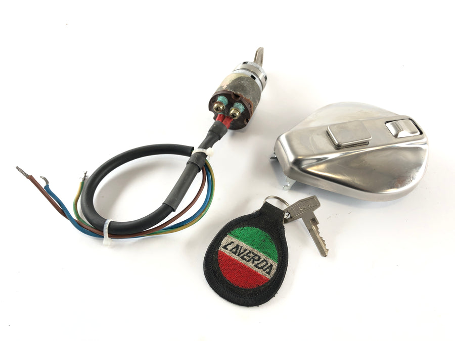 Laverda 1000/1 [1973] - Castle Set Tank Lock Ignition Lock