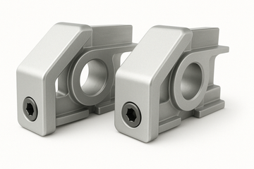 Ducati Monster 600 750 900 ST2 851 888 [Oś 17 mm] - Para napinacza łańcucha aluminiowego