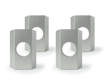 Ducati 750 900 1000 SS KÖWE  [SILBER] - Klemmbacken Kettenspanner Schwinge