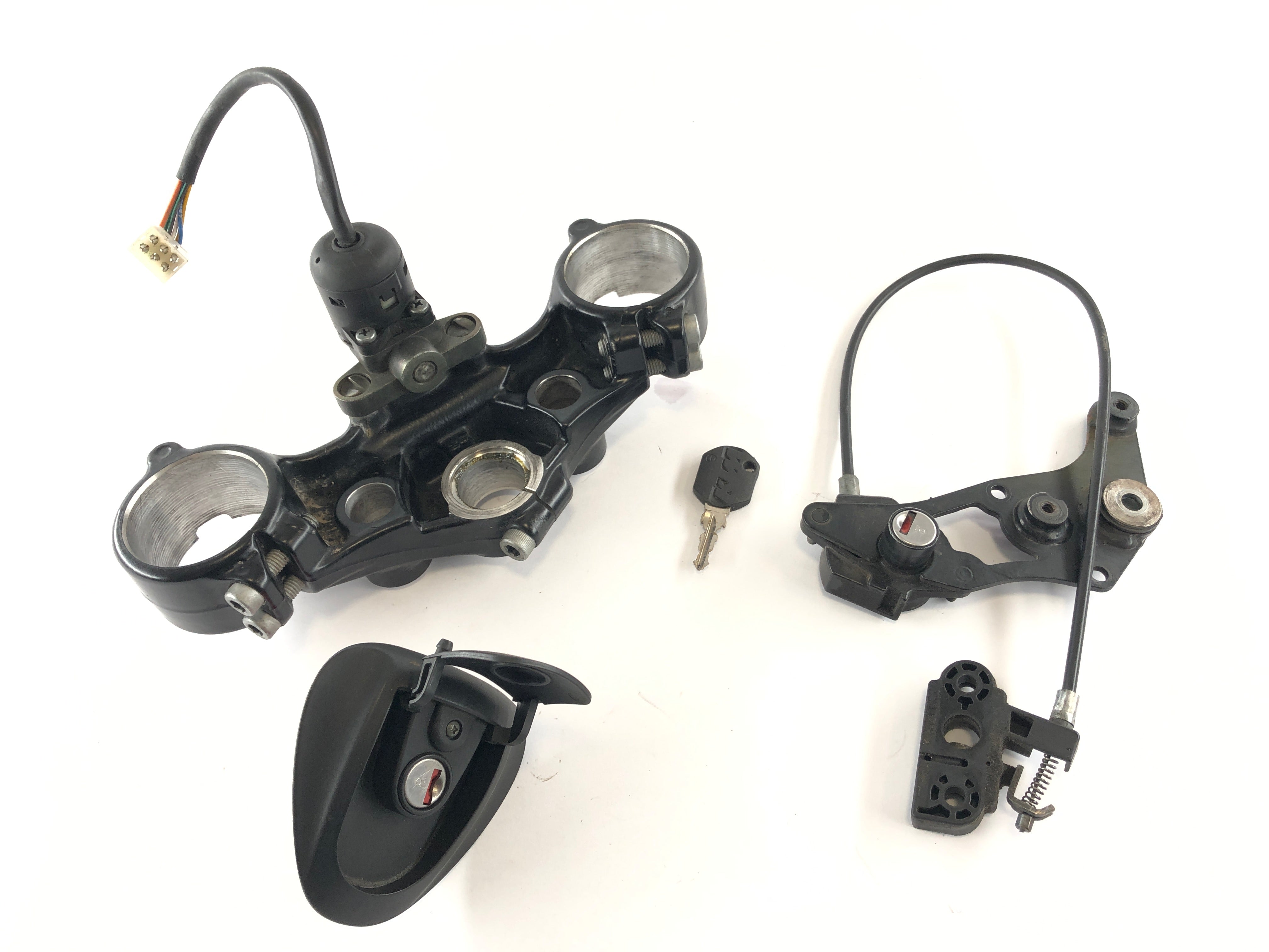 KTM LC4 640 Duke 2 [2001] -Locksmith Ignition Lock Tank Lock forGabelbrücke上方