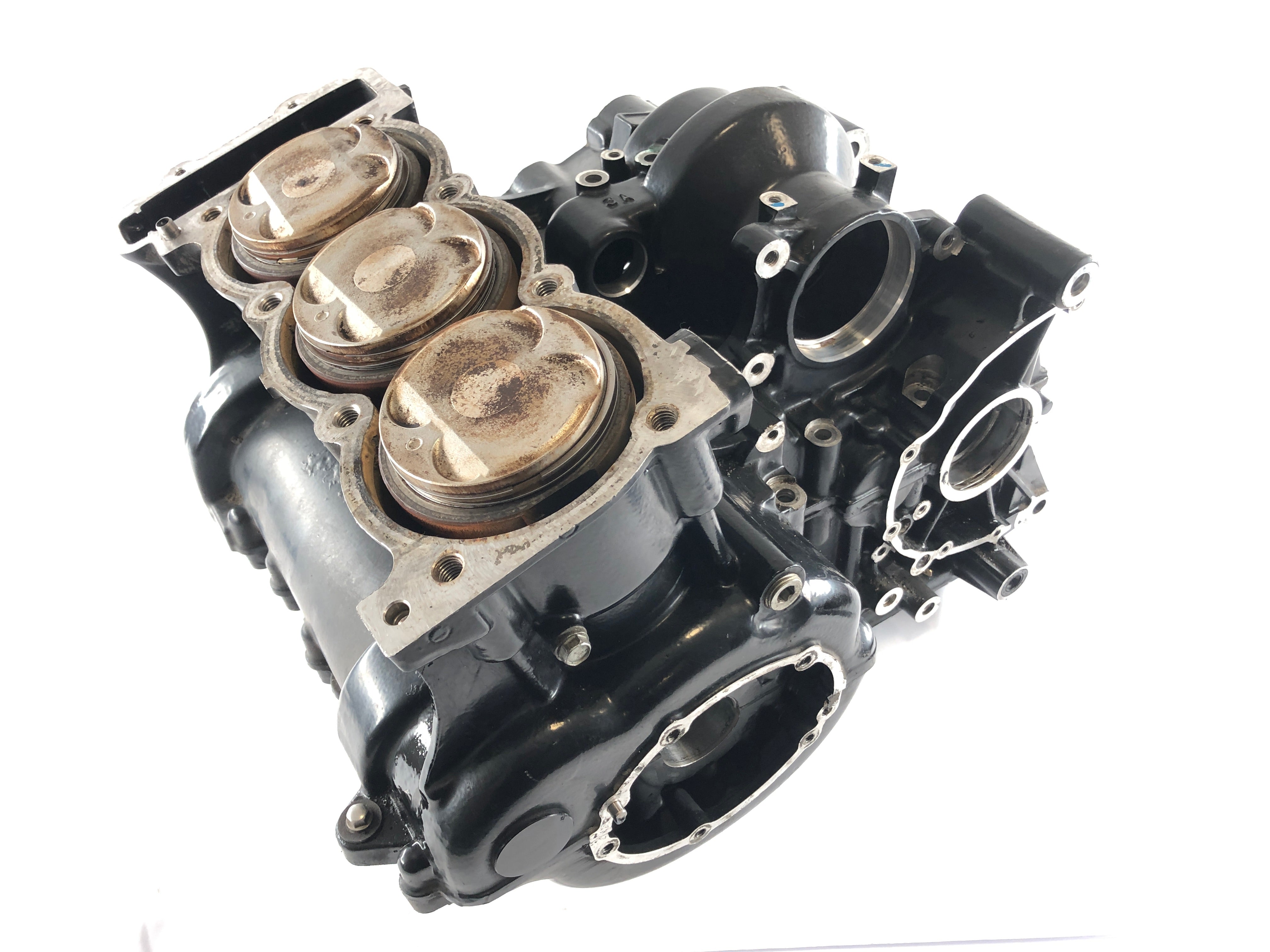 Triumph Speed ​​Triple 955i T509 [1997] - Engine housing with pistons and cylinder liners