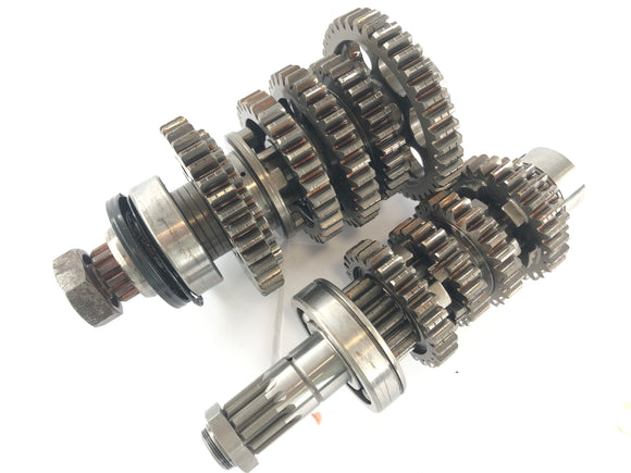 Triumph Sprint 955i RS T695 [2001] - převodovka s přepínáním válce, přepínání vidliček a přepínání hřídele