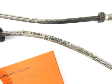 Honda CB 900 F2 SC09 [1985] - Durites de frein avant avec tresse en acier certifiée - 0