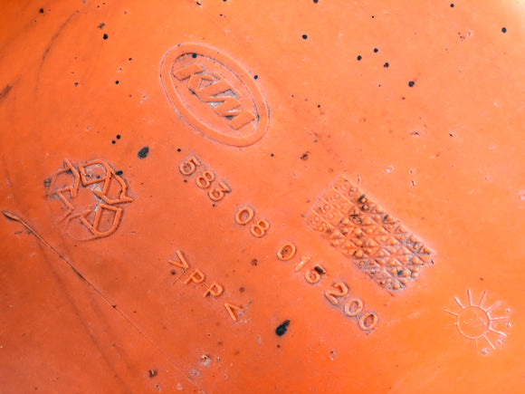 KTM LC4 620 Adventure [1996] - Bürzel Kotfügel bagefter