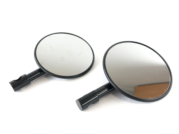 Espejo de dirección Ø10cm Ejecito de verificación electrónica como nueva