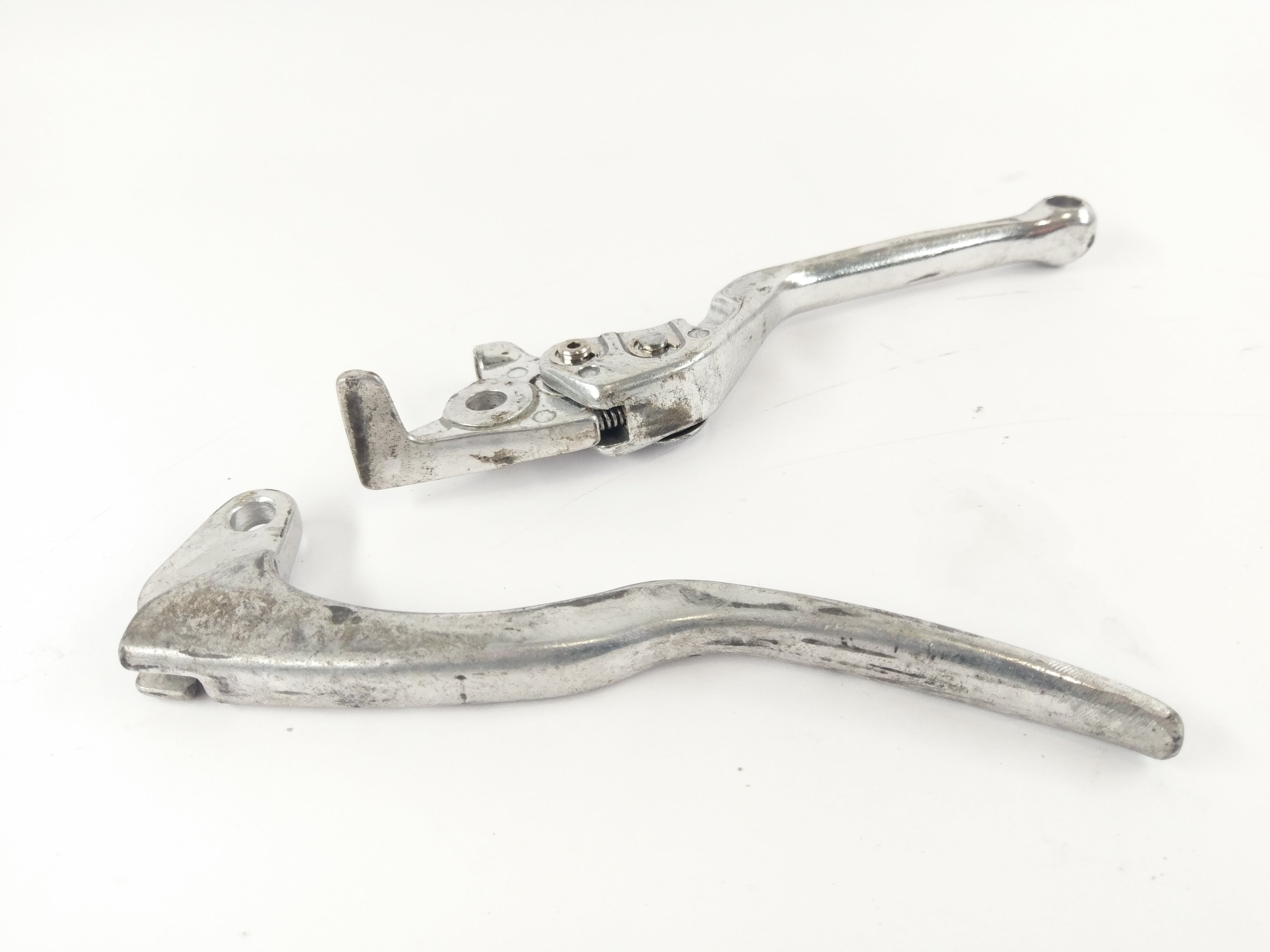 Yamaha TT 600 RE DJ01 [2006] - Brake lever and clutch handle set silver