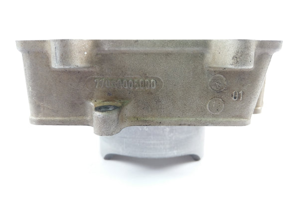 KTM SX-F 250 4 temps [2008] - cylindre - surface de roulement avec défauts