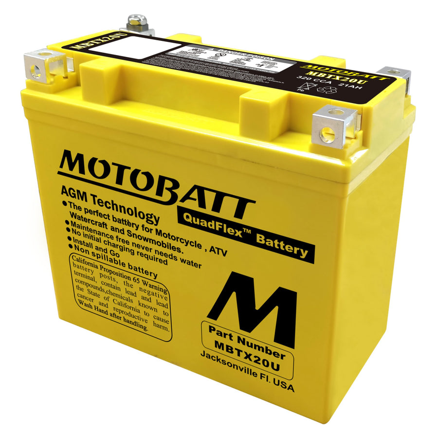 CAN-AM OUTLANDER 570 MAX T 3 EFI [2016-2017] - Powersport Quadflex AGM Batterie