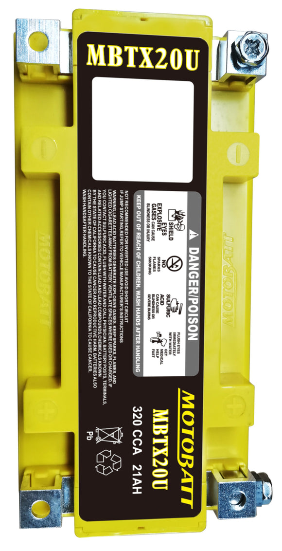 CAN-AM OUTLANDER 800 H.O. [2006-2015] - Powersport Quadflex AGM batteri