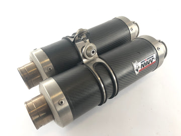 Ducati 999 H4 [2003] - Silenjer avgaser MIVV -par med DB Eater