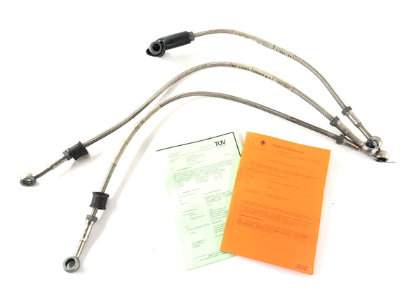 Honda CB 900 F2 SC09 [1985]  - 専門家の意見で前面のブレーキラインstahlflex