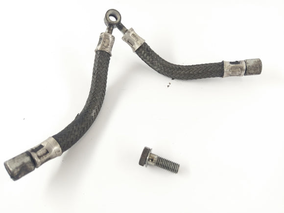 Moto Guzzi California 2 VT 1000 [1983]  - 中空のネジ付きのオイルラインジャンクション