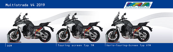 Ducati Multistrada V4 / Pikes Peak [2021-2024] -Variotouringscreen "VTM"