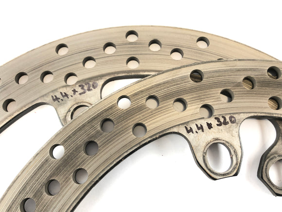 BMW F 800 S [2007] - Disques de frein avant 4,40 x 320 mm avec jeu de bagues ABS