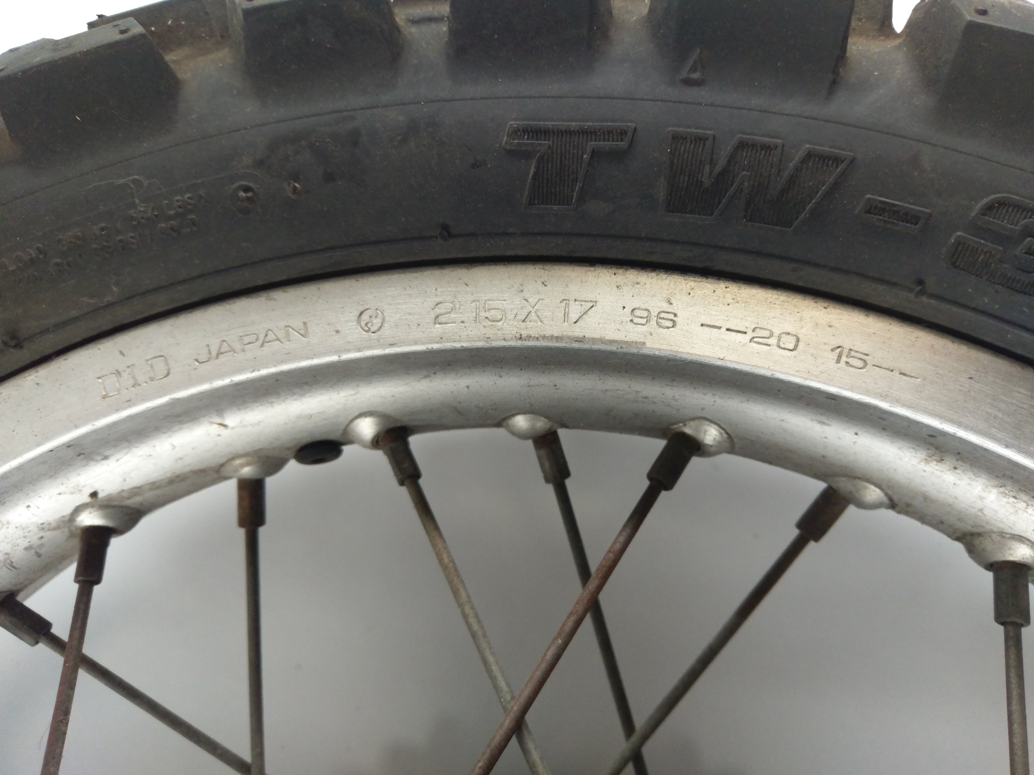 Honda XL 500 R PD02 [1983] - Rear wheel rim