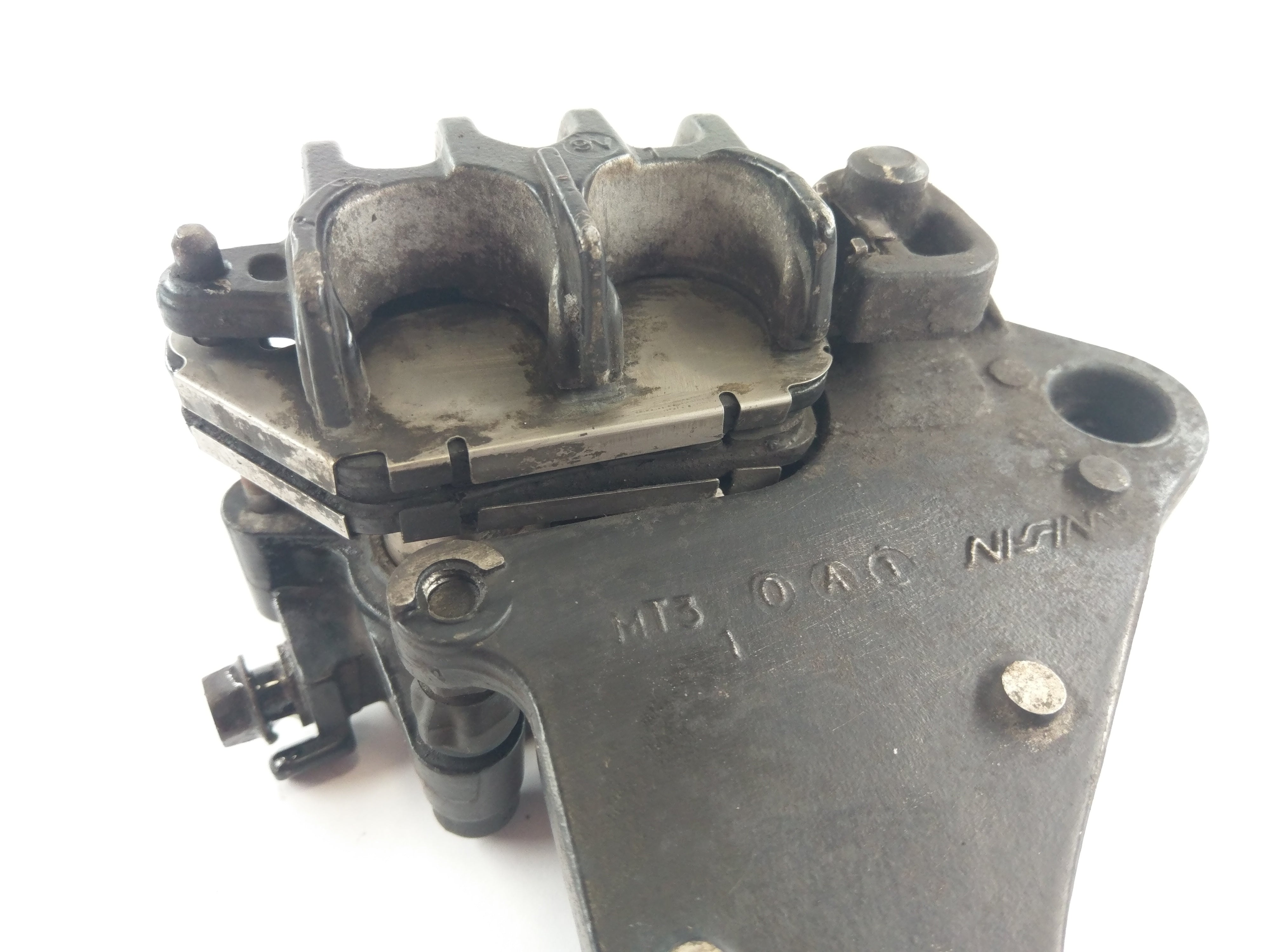 Honda ST 1100 SC26 Pan European [1990] - Rear brake caliper and anchor plate