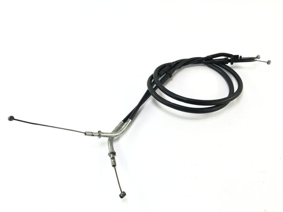 Kawasaki ZRX 1200 S ZRT20A [2003] - Pociągi gazowe Bowdenzüge