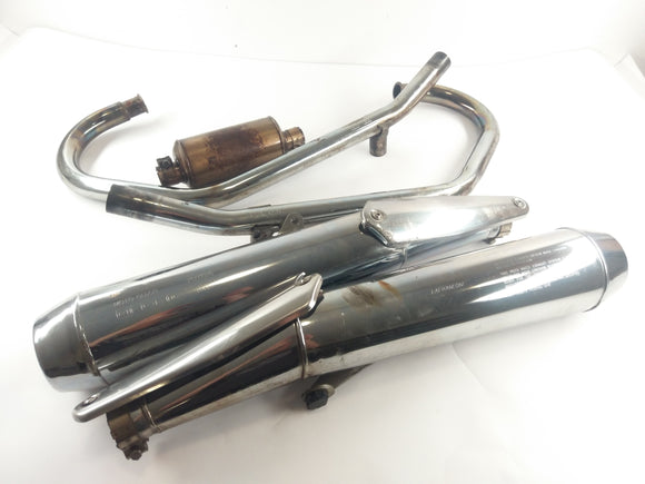 Moto Guzzi V7 Classic LW [2011] - Auspuff und Krümmer Set