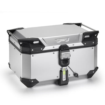 Topcase Trekker Outback EVO Monokey 58 Liter – aus eloxiertem Aluminium, Smart Security Lock