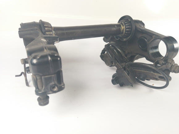 Suzuki DR 650 SP42B - Fork Bridge med tenning og setelås 1 tast