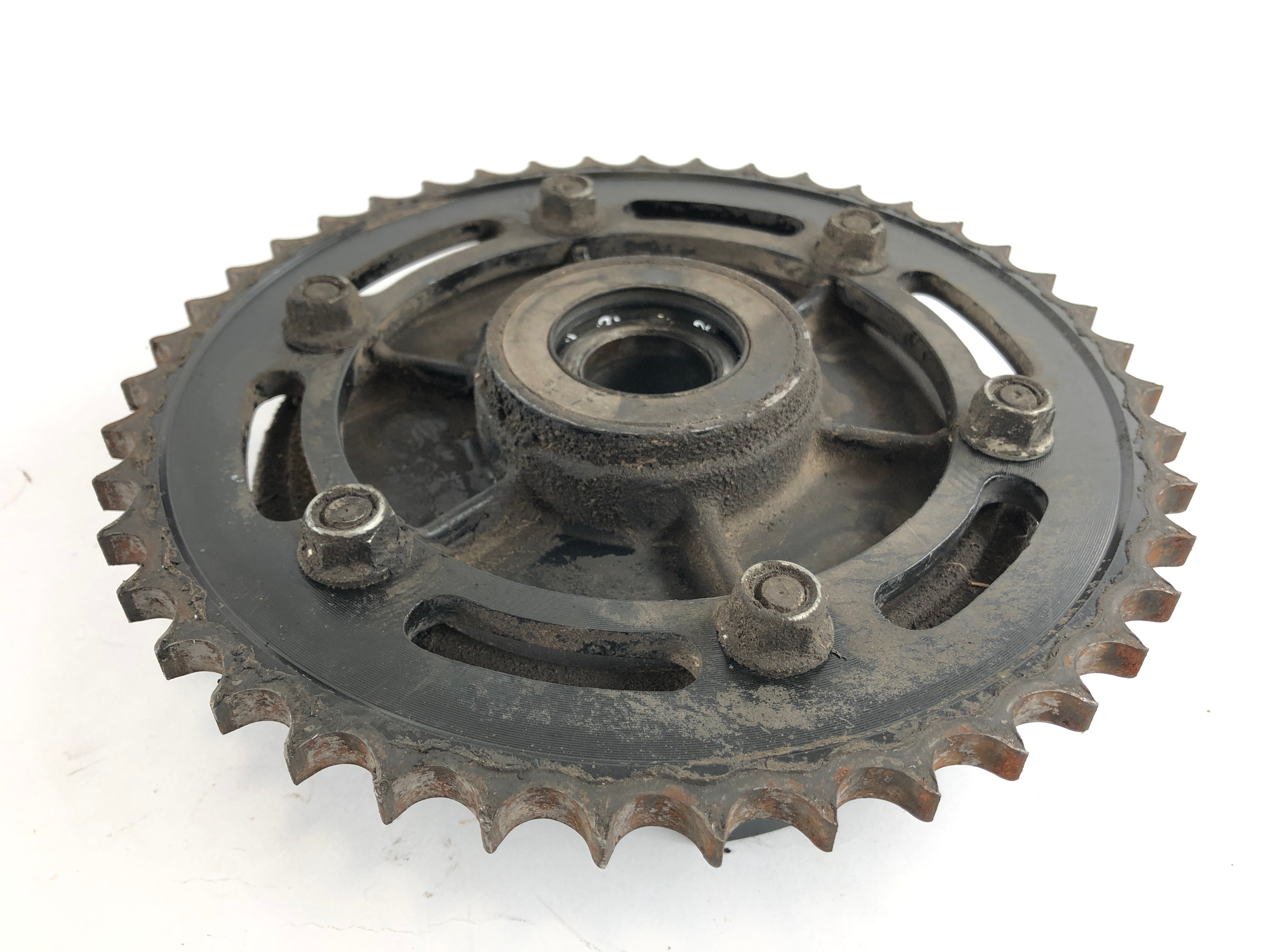 Yamaha YZF 750 R 4HN [1995] - Sprocket carrier with sprocket