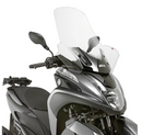 Čelní sklo MBK Tryptik 125 (14-17) a Yamaha Tricity 125 155 (14-24) transparentní, výška 690 mm, 630 mm-4