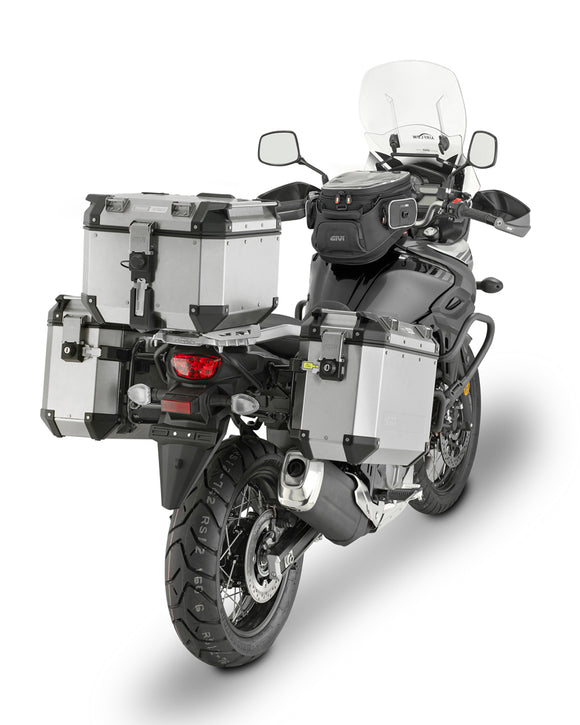 Suzuki Dl 650 V Strom [2017-2024] - Stalen zijkofferdrager voor Trekkers