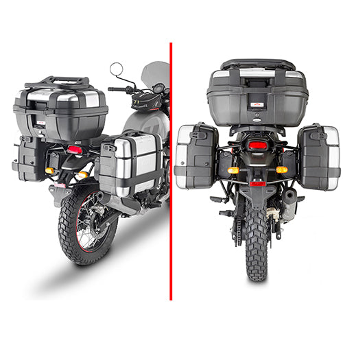 Royal Enfield Scram 411 [GIVI] - Seitenkoffer-Träger für MONOKEY® oder RETRO FIT Koffer nur mit Topcase Träger 9055KIT