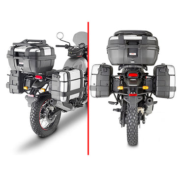 Royal Enfield Scram 411 [GIVI] - Seitenkoffer-Träger für MONOKEY® oder RETRO FIT Koffer nur mit Topcase Träger 9055KIT