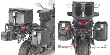 YAMAHA TRACER 9 [2021-2024] - Spezifischer Kofferhalter