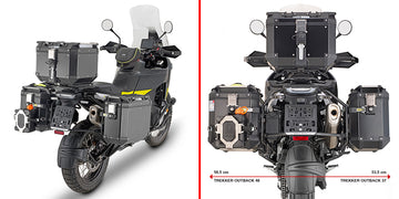 Husqvarna Norden 901 [2022-2025] - Sivulaukkuteline PL ONE-FIT MONOKEY®CAM