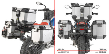 BMW R 12 Gs [2025] - サイドケース付きモノキーCAMサイドケース用サイドケースキャリア。