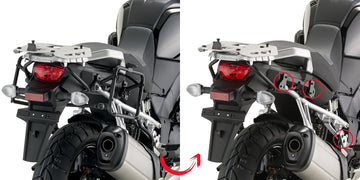 Suzuki DL 1000 V-Strom [GIVI] - Seitenkoffer-Träger abnehmbar für MONOKEY® oder RETRO FIT Koffer nicht kompatibel mit