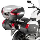 V35 - Seitenkoffer-Satz Monokey® SIDE – mit Cover schwarz uni / Max. Zuladung 10 kg