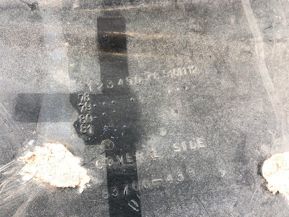 Honda CB 900 F SC01 [1981] - Sidekledning til venstre